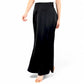 Satin Maxi Skirt With High Waist And Flowing A-Line Design