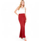 Satin Maxi Skirt With High Waist And Flowing A-Line Design