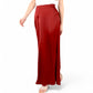 Satin Maxi Skirt With High Waist And Flowing A-Line Design