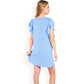 Ruffle Sleeve Textured Knit Mini Shift Dress