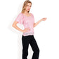 Short Sleeve Square Neck Sequin Top for Special Occasions