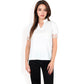 Puff Sleeve Blouse with Delicate Crochet Cuffs and V-Neckline