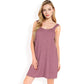 Sleeveless V-Neck Waffle Knit A-Line Dress