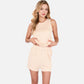 Women's Sleeveless Ribbed Lounge Set with Elastic Waist Shorts and Relaxed Fit