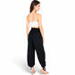 Relaxed Fit Drawstring Hem Pants with Elastic Waist