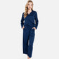 Women's Relaxed Fit Pullover and Wide Leg Lounge Pants Set