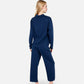 Women's Relaxed Fit Pullover and Wide Leg Lounge Pants Set