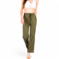High Waist Wide Leg Lounge Pants with Drawstring