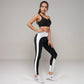 Women's Scoop Neck Sports Bra with Double Strap Design