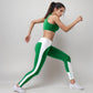 Women's Scoop Neck Sports Bra with Double Strap Design