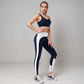 Women's Scoop Neck Sports Bra with Double Strap Design
