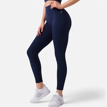 Active Women's High Waist Seamless Leggings with Full-Length Ankle Fit