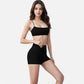High Waist Athletic Shorts with Adjustable Drawstring