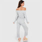 Lounge Women's 3-Piece Lounge Pajama Set with Camisole, Button-Up Top, and Wide-Leg Pants