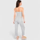 Lounge Women's 3-Piece Lounge Pajama Set with Camisole, Button-Up Top, and Wide-Leg Pants