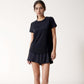 High Waist Athletic Skort with Inner Shorts and Adjustable Drawstring Waistband