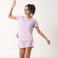 High Waist Athletic Skort with Inner Shorts and Adjustable Drawstring Waistband