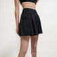 High Waist Flowy Athletic Skort with Pockets and Built-In Shorts