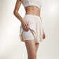 High Waist Flowy Athletic Skort with Pockets and Built-In Shorts