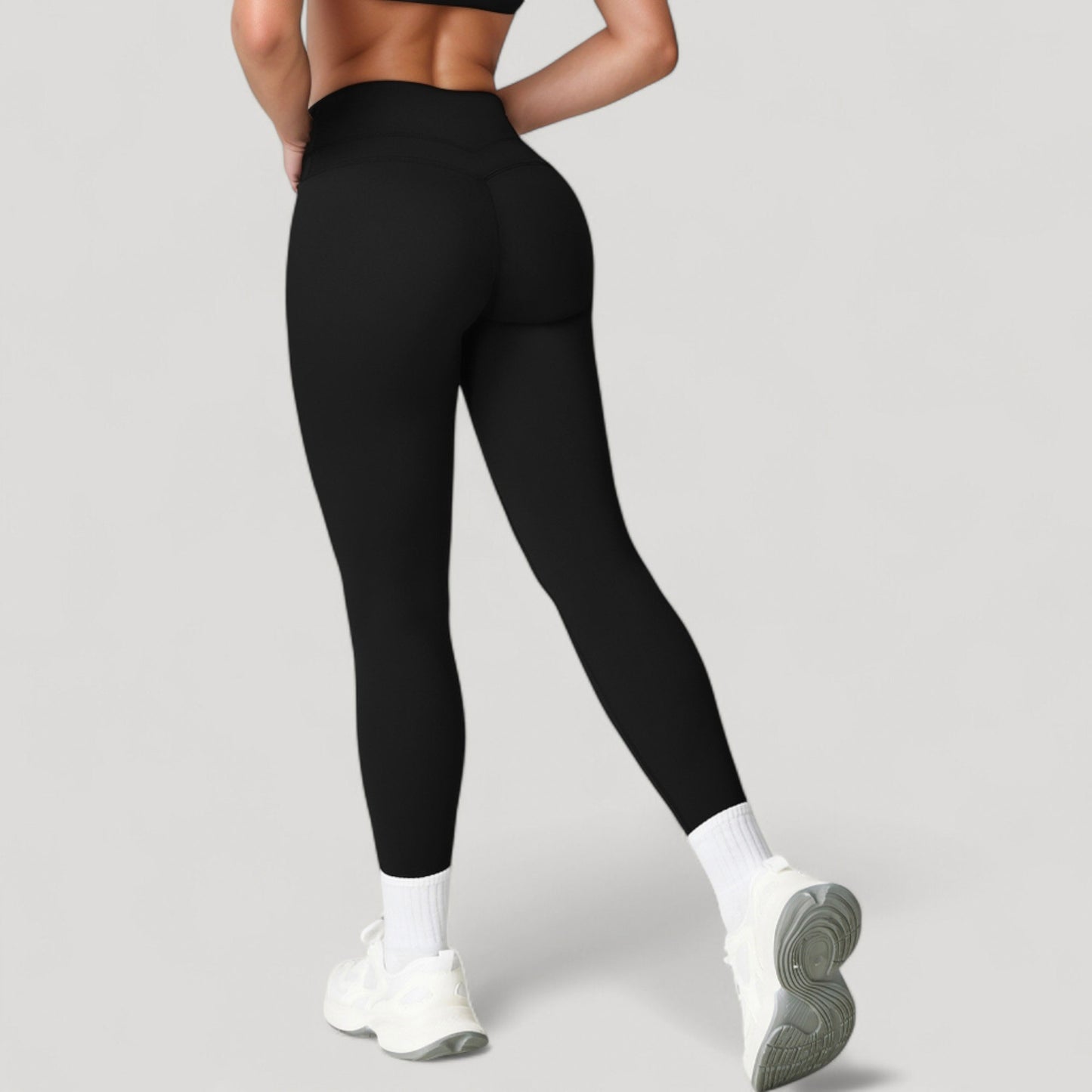 Women's High Waist Full Length Seamless Compression Leggings for Active and Casual Wear