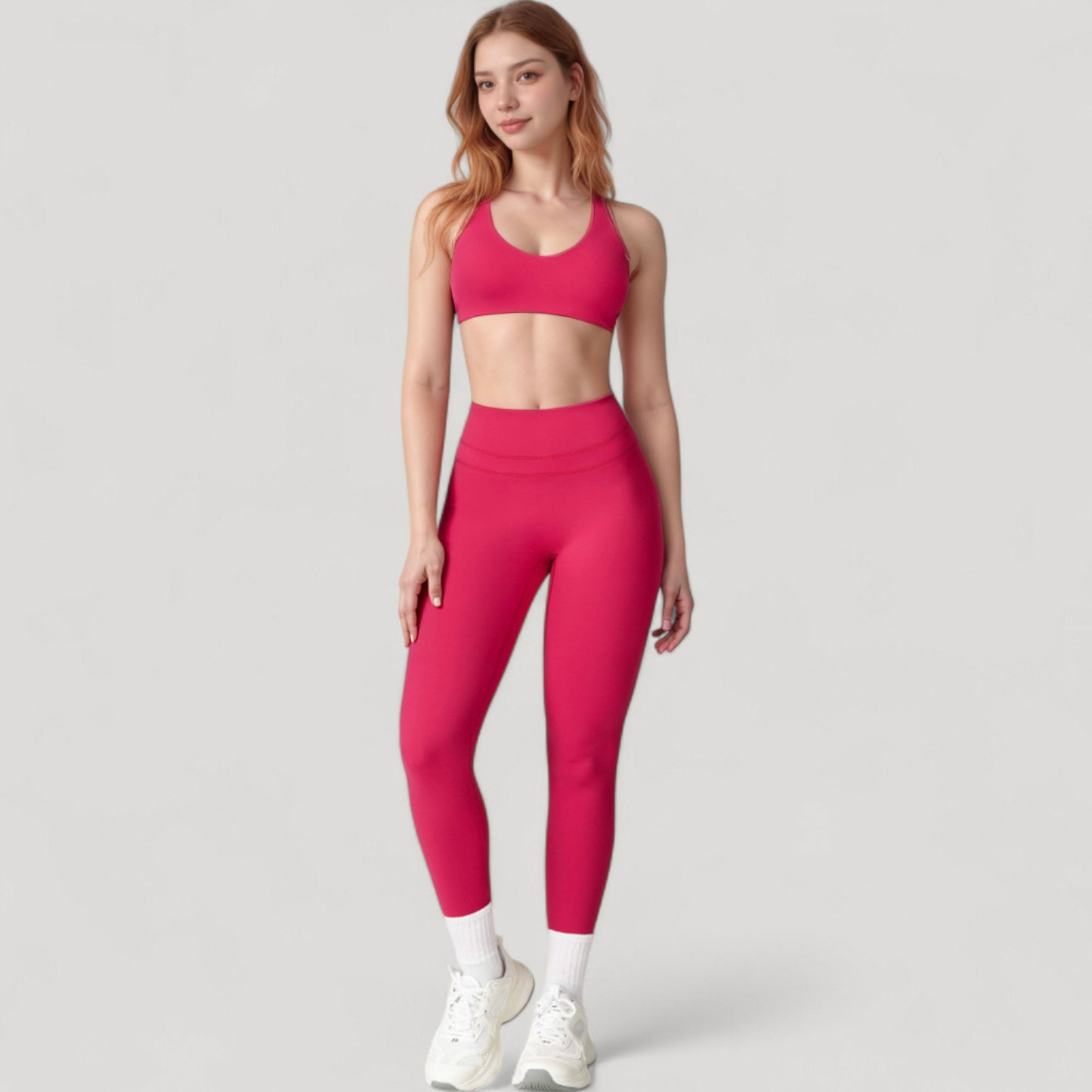 Women's High Waist Full Length Seamless Compression Leggings for Active and Casual Wear