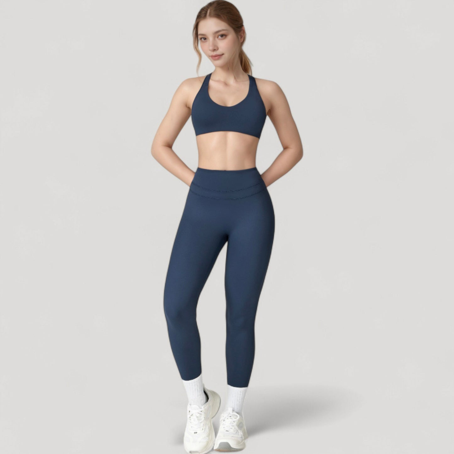 Women's High Waist Full Length Seamless Compression Leggings for Active and Casual Wear