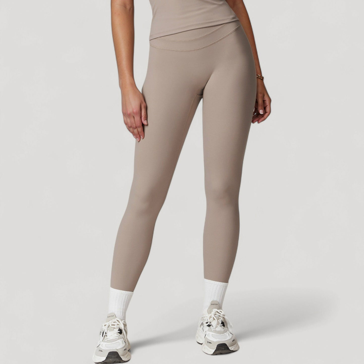 Women's High Waist Full Length Seamless Compression Leggings for Active and Casual Wear