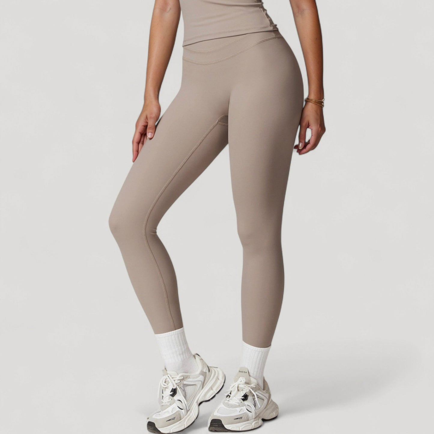 Women's High Waist Full Length Seamless Compression Leggings for Active and Casual Wear