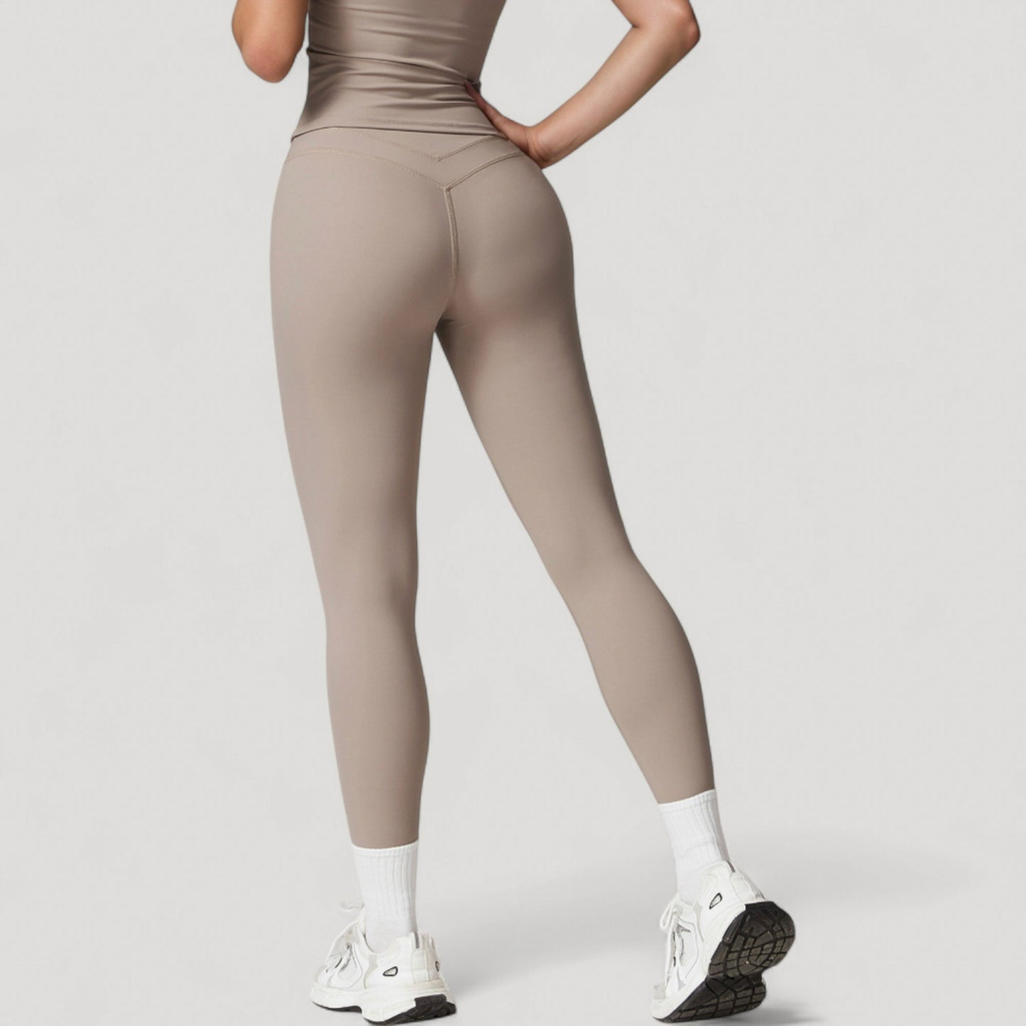 Women's High Waist Full Length Seamless Compression Leggings for Active and Casual Wear