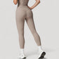 Women's High Waist Full Length Seamless Compression Leggings for Active and Casual Wear