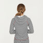 2-Piece Set Long Sleeve Pullover Top with Fuzzy Collar and Relaxed Fit Pants Pajama Set in Soft Knit Fabric