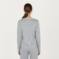 3-Piece Set Long Sleeve Padded Button Top, Camisole, and Relaxed Fit Pants Pajama Set with Soft Knit Fabric