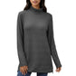 Long Sleeve Collared Knit Top with Subtle Textured Pattern and Relaxed Fit