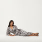 2-Piece Satin Slip Dress and Kimono Robe Set with Flowing Draped Silhouette