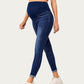 Soft Stretch Maternity Jeans with Full Belly Panel and Smooth Skinny Silhouette for Supportive Fit and Comfortable Daily Wear