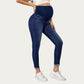 Soft Stretch Maternity Jeans with Full Belly Panel and Smooth Skinny Silhouette for Supportive Fit and Comfortable Daily Wear