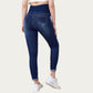 Soft Stretch Maternity Jeans with Full Belly Panel and Smooth Skinny Silhouette for Supportive Fit and Comfortable Daily Wear