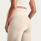 Soft Stretch Maternity Pants with Full Belly Panel and Front Seam Detailing for Smooth Support and Flattering Wide Leg Fit