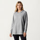 Long Sleeve Waffle Knit Hoodie Top with Kangaroo Pocket Soft Relaxed Fit Drop Shoulder Design