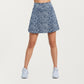 Printed High Waist A-Line Skirt with Soft Flowing Fabric Smooth Wide Waistband and Flattering Everyday Silhouette