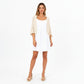 Open Knit Shrug Cardigan with Delicate Textured Pattern and Lightweight Drape for Everyday Tops