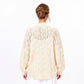 Open Knit Shrug Cardigan with Delicate Textured Pattern and Lightweight Drape for Everyday Tops