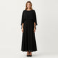Flowing Chiffon Capelet Top with Layered Draped Sleeves Soft Sheer Overlay and Elegant Silhouette 19in