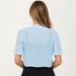 Short Sleeve Chiffon Bolero Shrug with Soft Draped Open Front and Lightweight Flowing Silhouette