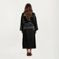 PLus Size Satin Robe and Slip Set with Smooth Draping Fabric and Elegant Silhouette