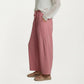 Wide Leg Drawstring Pants with Elastic Waistband, Utility Pockets and Relaxed Fit