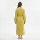 Plush Long Sleeve Wrap Bathrobe with Waist Tie Belt and Front Patch Pockets