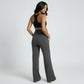 High Waist Maternity Wide Leg Pants with Over Belly Panel Soft Stretch Lounge Pants