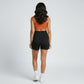 Maternity Athletic Shorts with Over Belly Panel Built In Liner Stretch Workout Shorts