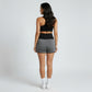 Maternity Athletic Shorts with Over Belly Panel Built In Liner Stretch Workout Shorts